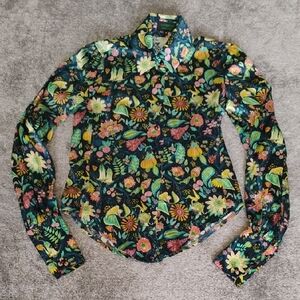 Catherine Prevost Floral Blouse Made In UK